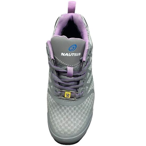 Nautilus Women's Gray Safety Velocity Carbon Toe Work Shoe Size 7.5 NWT - Picture 6 of 13